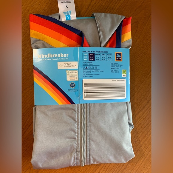 Aldi windbreaker 2023 gear capsule collection retro design unisex - Picture 4 of 8